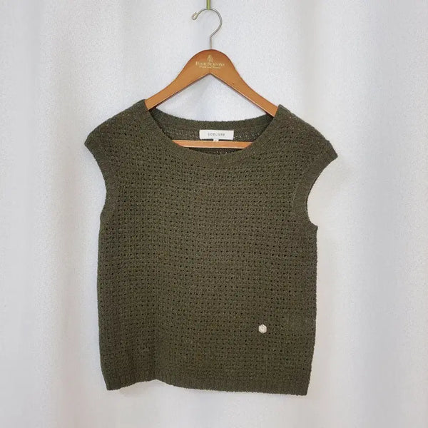 [BUNJANG] L'EUVRE Knit Vest Free / 루에브르 니트베스트 free 새옷수준 2023년식