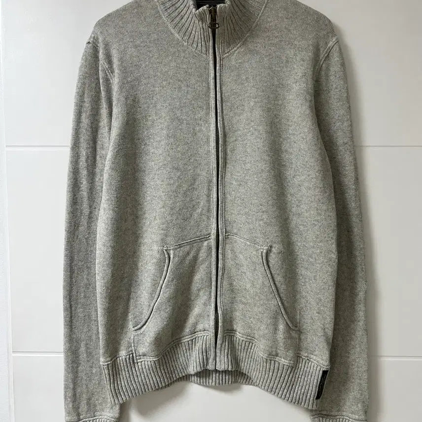 [BUNJANG] Polo Jeans Zip-Up Knit Sweater / 폴로 진 집업