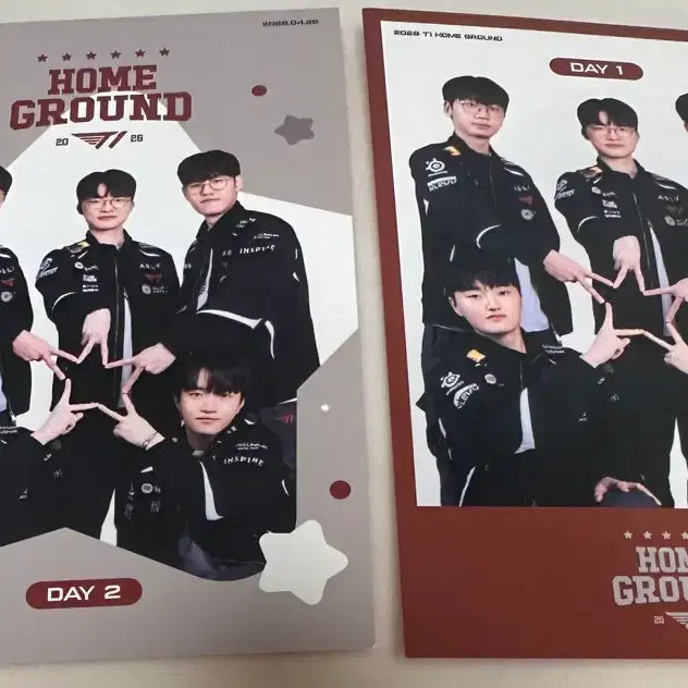 [BUNJANG] T1 Home Ground Postcard Set / 티원 홈그라운드 홈그 엽서 2장 일괄