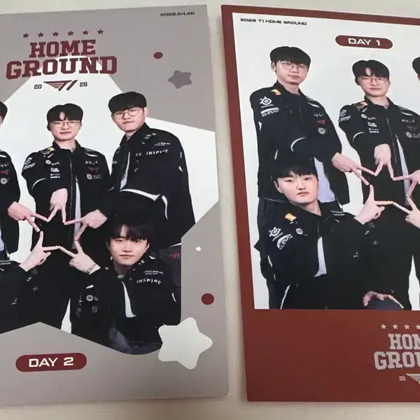 [BUNJANG] T1 Home Ground Postcard Set / 티원 홈그라운드 홈그 엽서 2장 일괄