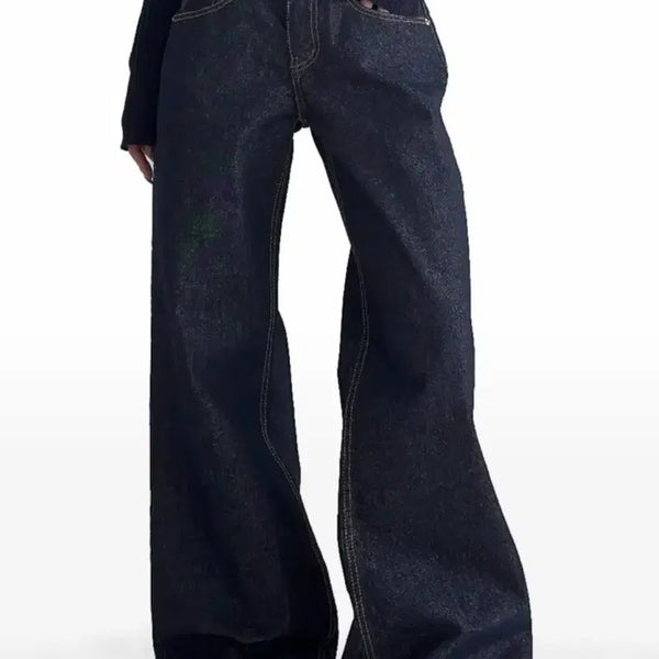 [BUNJANG] Litkim Autumn Non-Fade Flare Raw Jeans S / 릿킴 어텀 논페이드 플레어 로우 진 s