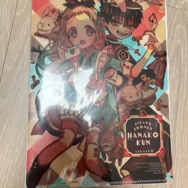 [BUNJANG] Toilet-bound Hanako-kun Alice in Wonderland Clear File (Nene Yashiro, Hanako) / 지박소년 하나코군 이상한나라 앨리스 클리어 파일 판매해요 희귀매물야시로 네네,하나코