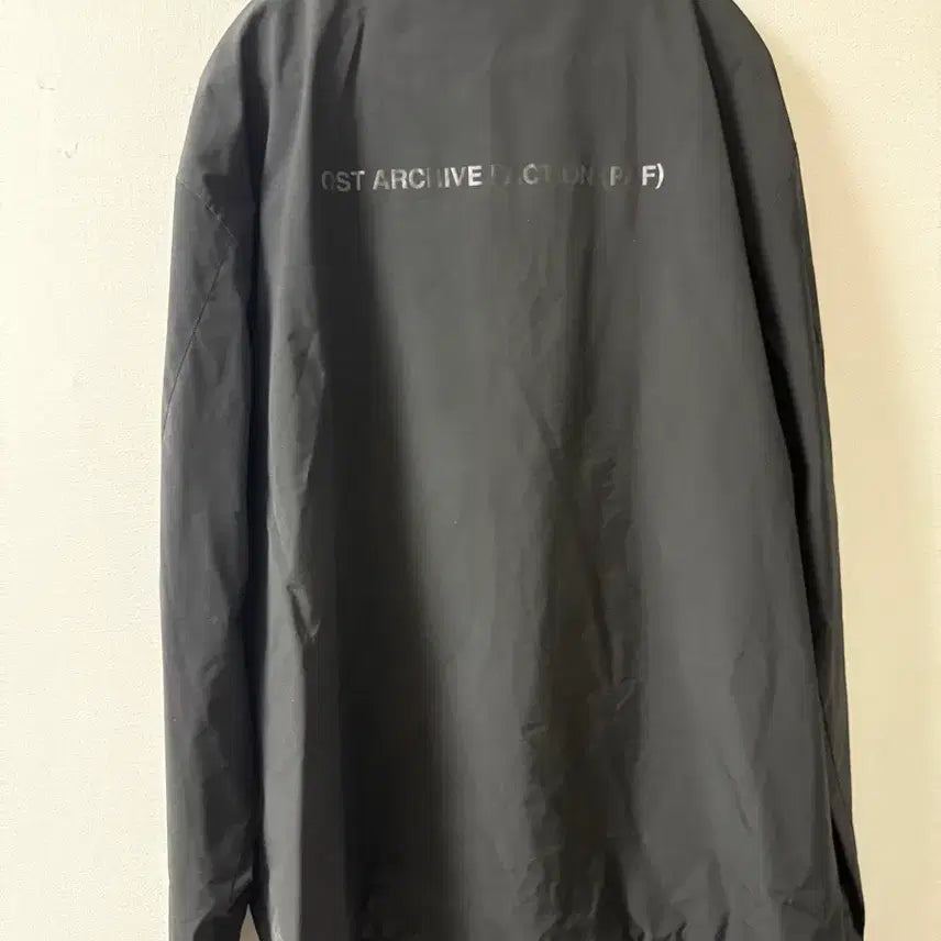 [BUNJANG] Post Archive Faction 1-Button Coach Jacket Black XL / PAF 파프 포스트아카이브팩션 원버튼 코치자켓 XL