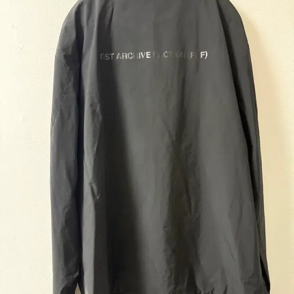 [BUNJANG] Post Archive Faction 1-Button Coach Jacket Black XL / PAF 파프 포스트아카이브팩션 원버튼 코치자켓 XL
