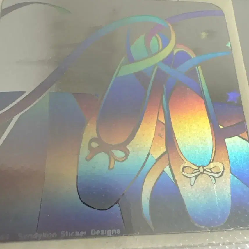 [BUNJANG] Ultra Rare Sandy Lion Hologram Ballet Sticker / 초레어 샌디라이온 홀로그램 발레