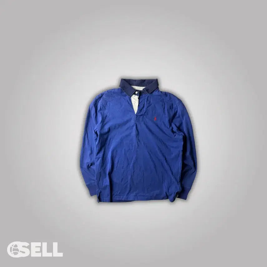 [BUNJANG] Polo Rugby Long Sleeve Polo Shirt / 폴로 럭비 긴팔 카라티