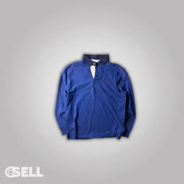[BUNJANG] Polo Rugby Long Sleeve Polo Shirt / 폴로 럭비 긴팔 카라티