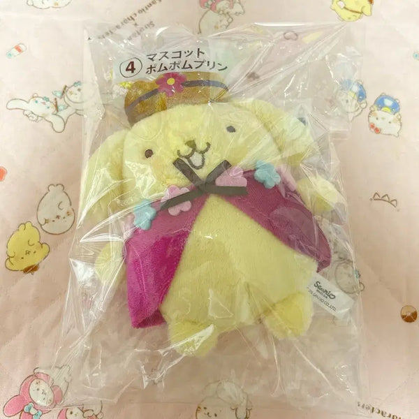 [BUNJANG] Sanrio Pompompurin Kuji 4th Prize Plush Keyring / 폼폼푸린쿠지 4등상 인형 키링