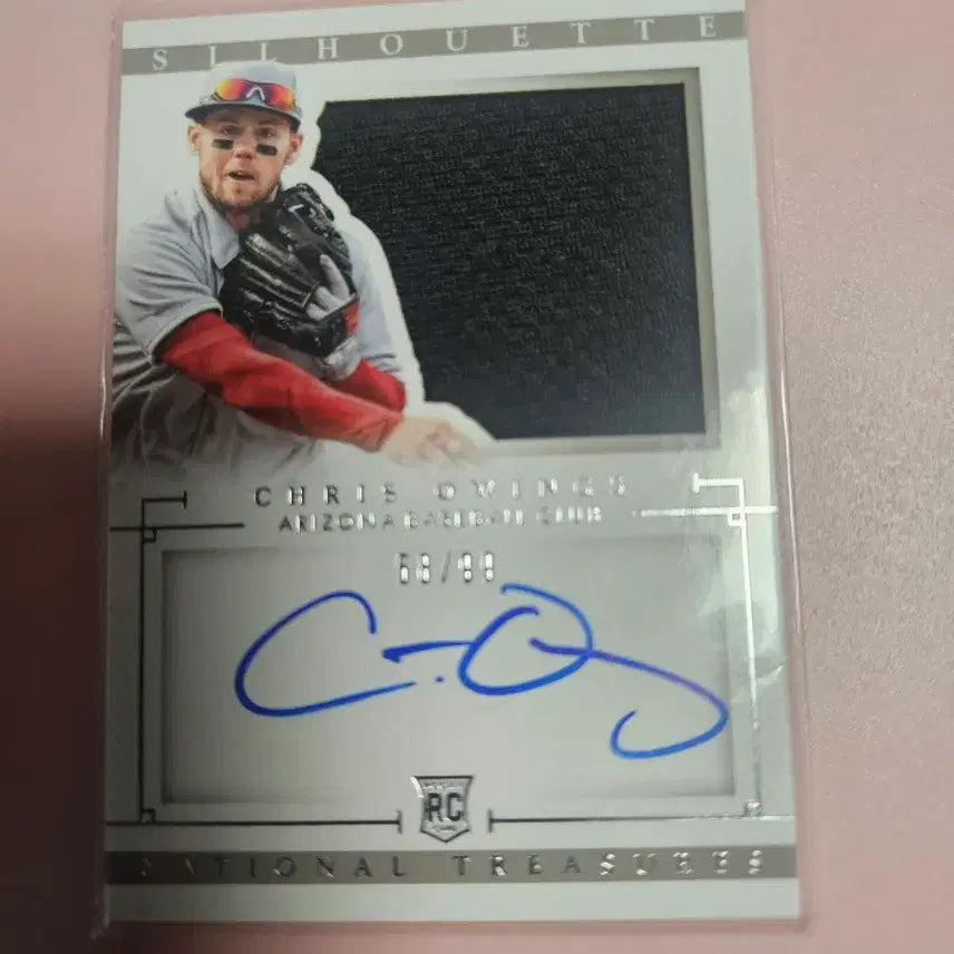 [BUNJANG] Kris Owings 2014 Panini Jersey Autograph Card / 애리조나)크리스 오윙스 2014 파니니 저지 오토