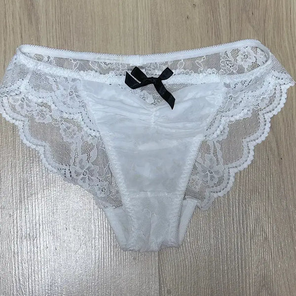 [BUNJANG] Aimée Feel Ribbon Lace Panty / [연휴세일] 에메필 리본 레이스 팬티