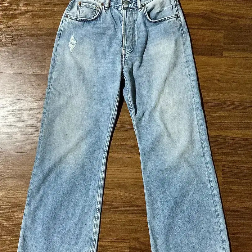 [BUNJANG] Acne Studios 27/30 Trash Eco Light Blue Jeans / 아크네 스튜디오 2021 F 27/30 라이트 블루 트레쉬 에코