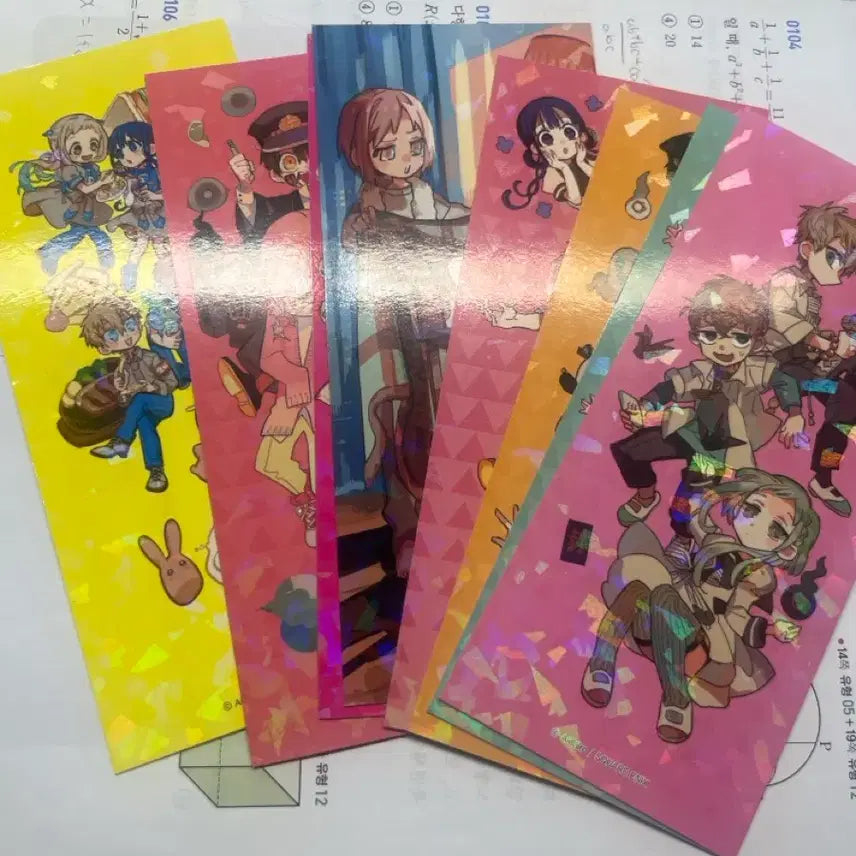 [BUNJANG] Toilet-Bound Hanako-kun Bookmark Set / 지박소년 하나코군 책갈피