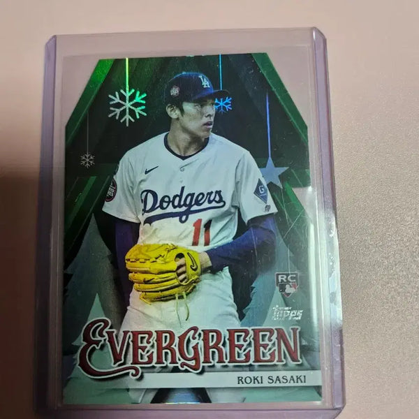 [BUNJANG] Sasaki 2025 Topps Evergreen Rookie Card / 사사키 2025 탑스 Evergreen 루키 카드