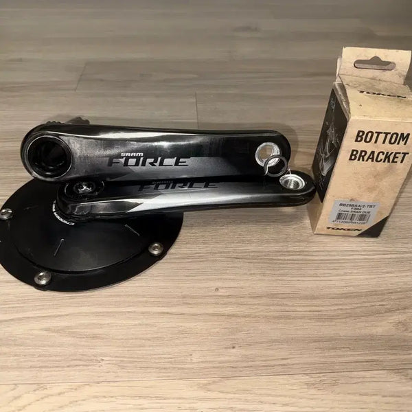 [BUNJANG] SRAM Force D1 Carbon Crankset with Bottom Bracket / 스램 포스 d1 카본크랭크 판매 (비비 포함)