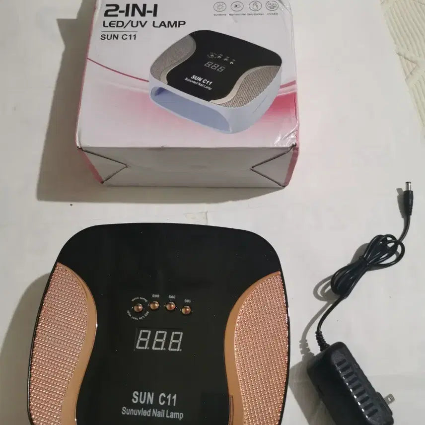 [BUNJANG] SUN C11 25W LED/UV Nail Lamp / SUN C11 25W 블랙 LED/UV 네일 램프