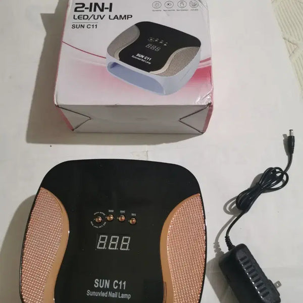 [BUNJANG] SUN C11 25W LED/UV Nail Lamp / SUN C11 25W 블랙 LED/UV 네일 램프