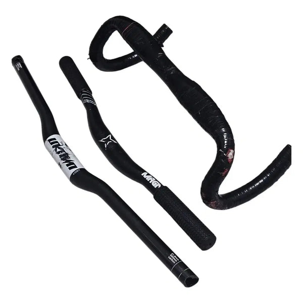 [BUNJANG] Unknown Carbon Riser Bar 62cm & 52cm, Aluminum Drop Bar 42cm / 자전거 핸들바 판매 / 교신