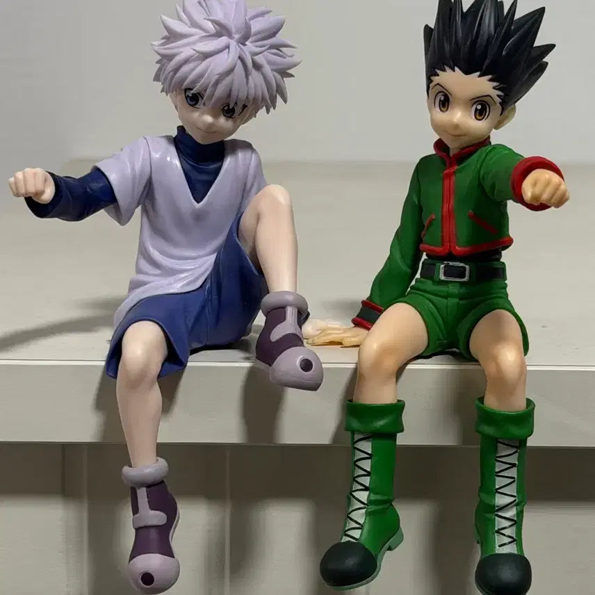 [BUNJANG] Hunter x Hunter Gon & Killua Noodle Stopper Bundle Set / 헌터헌터 곤 키르아 누들스토퍼 (일괄)