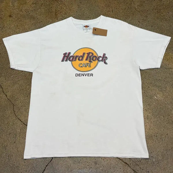 [BUNJANG] Hard Rock Cafe Denver Graphic T-Shirt / 미국빈티지 하드락카페 덴버 반팔 티셔츠