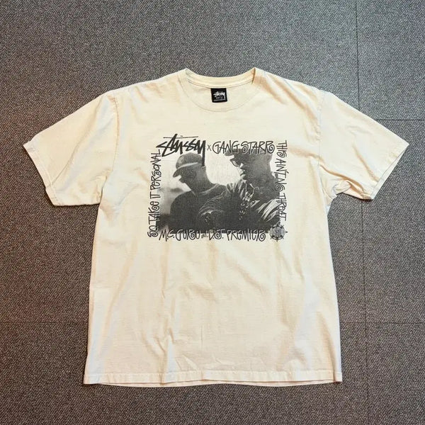[BUNJANG] Stussy Gangsta T-Shirt / 스투시 갱스타 반팔 티셔츠