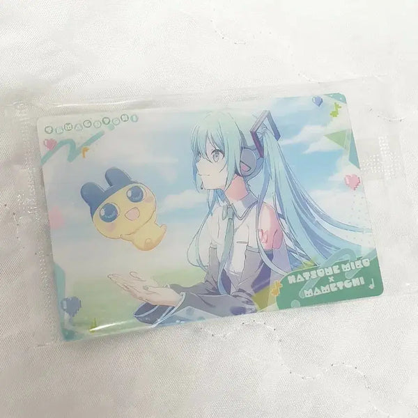 [BUNJANG] Vocaloid Hatsune Miku Tamagotchi Collaboration Wafer Card / 보컬로이드 하츠네 미쿠 다마고치 콜라보 웨하스카드