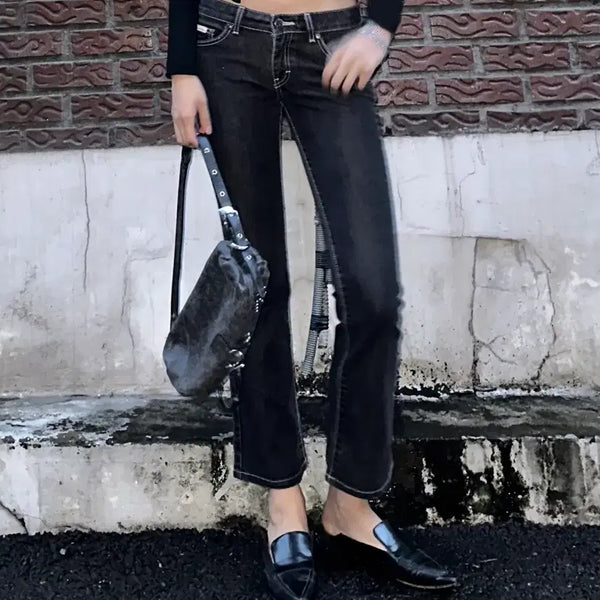 [BUNJANG] Calvin Klein Jeans Low Rise Denim Bootcut Pants W27 / Calvin klein 캘빈클라인 진 로우라이즈 데님 부츠컷 팬츠