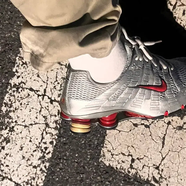 [BUNJANG] Nike Shox Turbo OH+ Metallic Silver Red Comet (2006) / Y2K 나이키 샥스 터보 OH+ 메탈릭실버 레드코멧 (2006s)