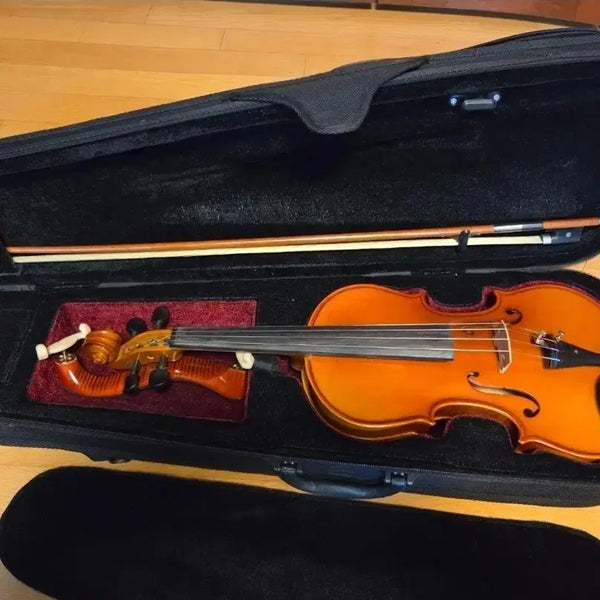 [BUNJANG] ProStrings 4/4 PM 3 Violin Full Set / ProStrings 4/4 PM 3 바이올린 풀세트. 입문용, 초보용. 조율, 점검완료. 49.