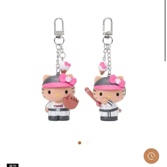 [BUNJANG] LG Twins Hello Kitty Random Keyring (Song Seung-gi) / 엘지 트윈스 헬로키티 랜덤 키링(송승기)