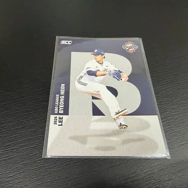 [BUNJANG] SCC KBO Baseball Doosan Bears Lee Byung-heon Alphabet Card / SCC KBO 프로야구 알파벳 두산베어스 이병헌