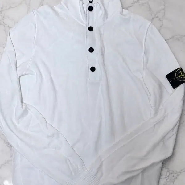[BUNJANG] SUISLAND Half Zip-Up Knit / 스아일랜드 반집업 니트