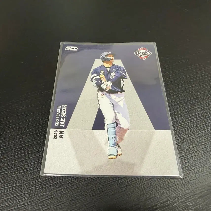 [BUNJANG] SCC KBO Baseball Ahn Jae-seok Alphabet Card / SCC KBO 프로야구 알파벳 두산베어스 안재석