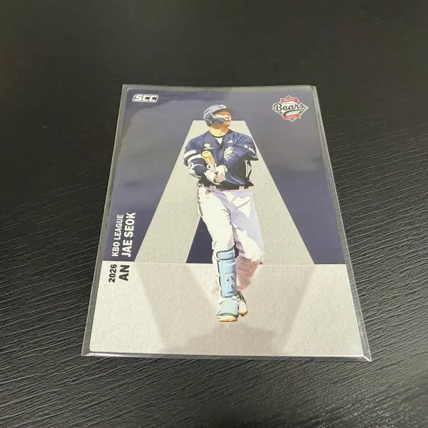 [BUNJANG] SCC KBO Baseball Ahn Jae-seok Alphabet Card / SCC KBO 프로야구 알파벳 두산베어스 안재석