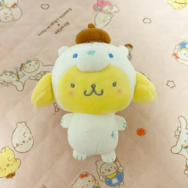 [BUNJANG] Pompompurin Otter Costume Plush Badge / 폼폼푸린 해달 코스튬 인형 뱃지