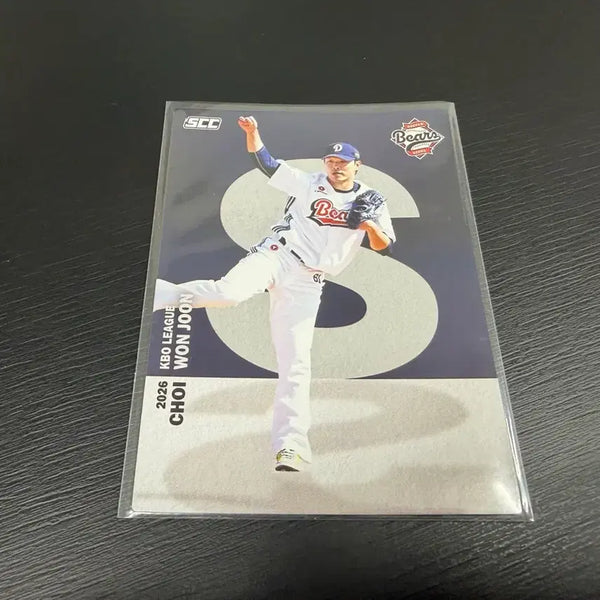 [BUNJANG] SCC KBO Baseball Choi Won-joon Alphabet Card / SCC KBO 프로야구 알파벳 두산베어스 최원준
