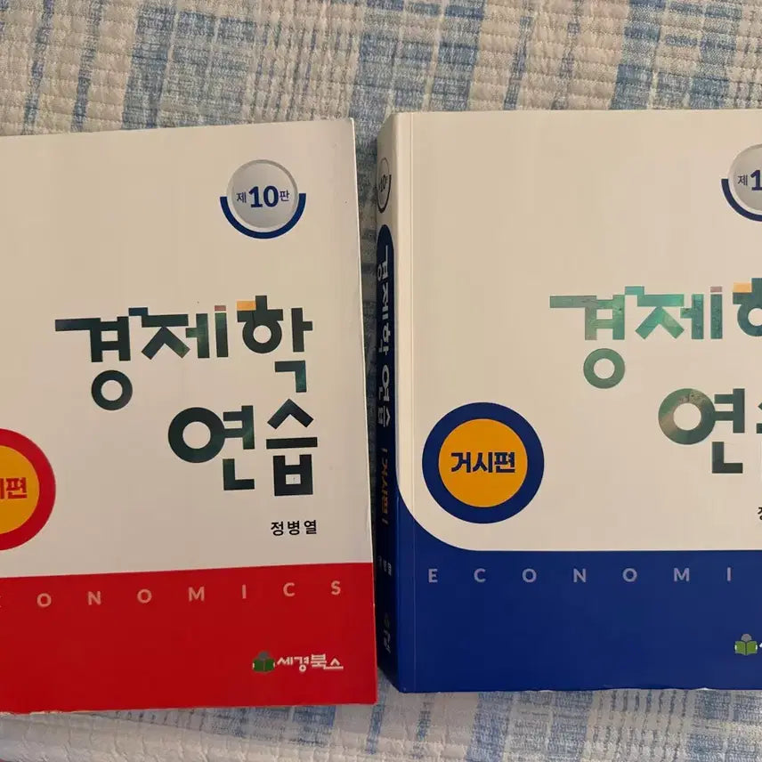 [BUNJANG] Jeong Byeong-yeol Economics Practice Micro/Macro Set (10th Edition) / 정병열 경제학 연습 미시편/거시편 (제10판)