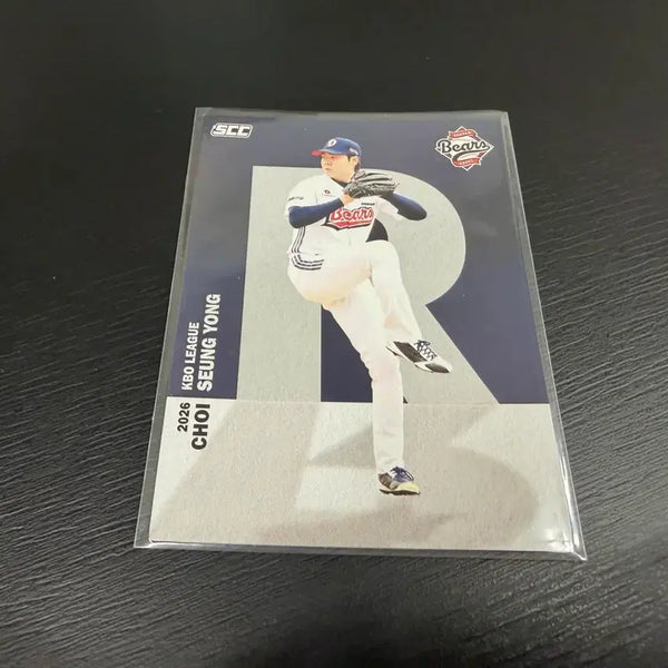 [BUNJANG] SCC KBO Baseball Choi Seung-yong Alphabet Card / SCC KBO 프로야구 알파벳 두산베어스 최승용