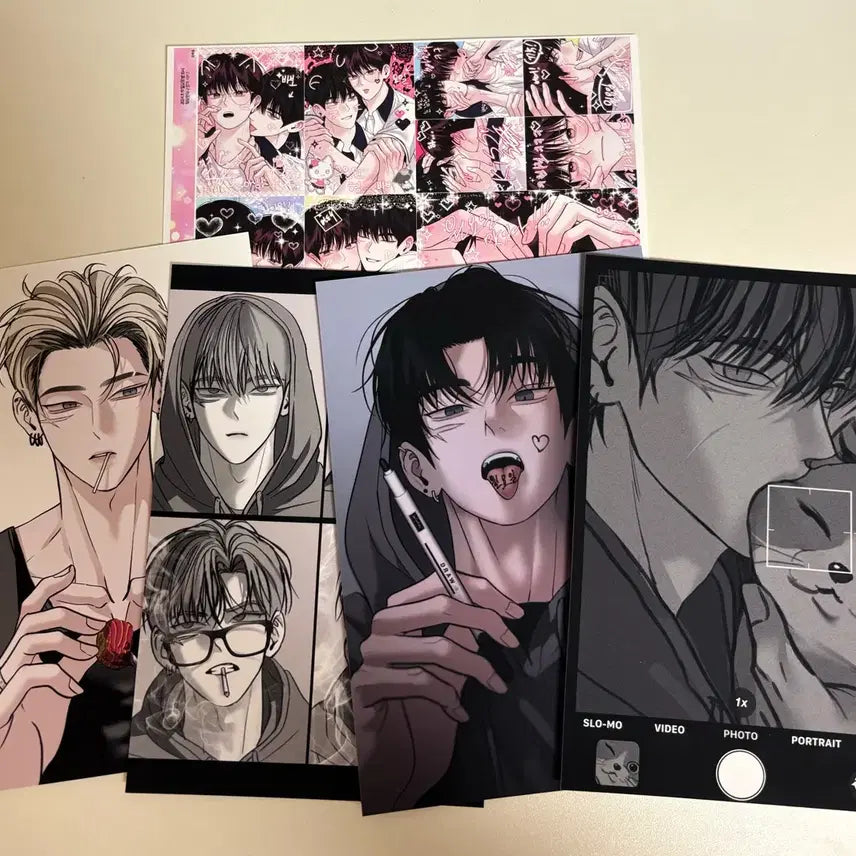 [BUNJANG] Waggle Monday's Savior Purinty 5-Piece Bundle Set / 와글님 월요일의 구원자 월구 프린티 5장 일괄