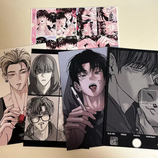 [BUNJANG] Waggle Monday's Savior Purinty 5-Piece Bundle Set / 와글님 월요일의 구원자 월구 프린티 5장 일괄
