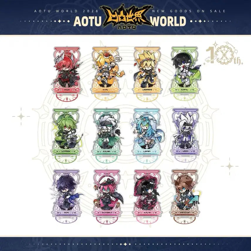 [BUNJANG] Yocheol World Acrylic Standee (King Grey, Kali, Lemon, Sido Gen, Godrose, Lacy, Camille, Pallos) / 요철세계 금 킹 그레이 칼리 레몬 시도 겐 갓로즈 레이시 카밀 팔로스 아크릴 스탠드