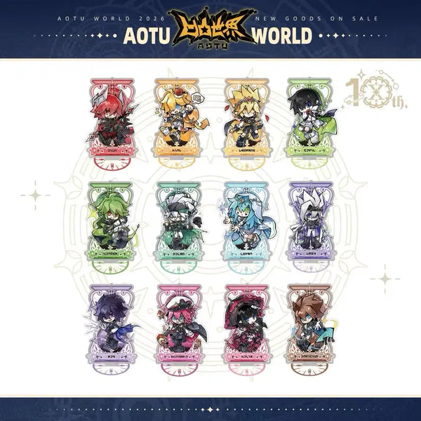 [BUNJANG] Yocheol World Acrylic Standee (King Grey, Kali, Lemon, Sido Gen, Godrose, Lacy, Camille, Pallos) / 요철세계 금 킹 그레이 칼리 레몬 시도 겐 갓로즈 레이시 카밀 팔로스 아크릴 스탠드