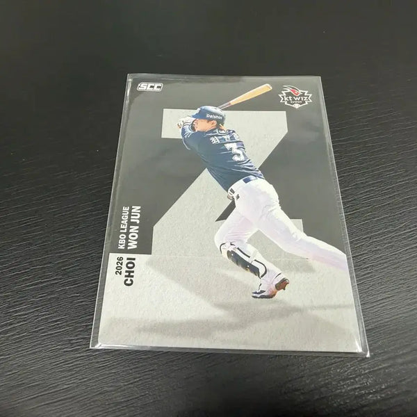[BUNJANG] SCC KBO Baseball Alphabet KT Wiz Choi Won-jun Card / SCC KBO 프로야구 알파벳 KT위즈 최원준