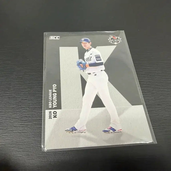 [BUNJANG] SCC KBO Baseball Go Young-pyo Alphabet Card / SCC KBO 프로야구 알파벳 KT위즈 고영표