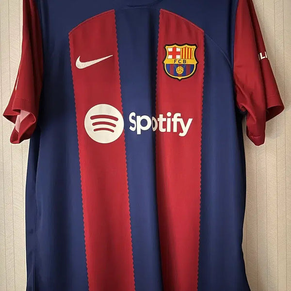 [BUNJANG] FC Barcelona 23-24 Frenkie de Jong Home Replica Jersey / fc바르셀로나 23-24 프렝키 데용 홈 유니폼