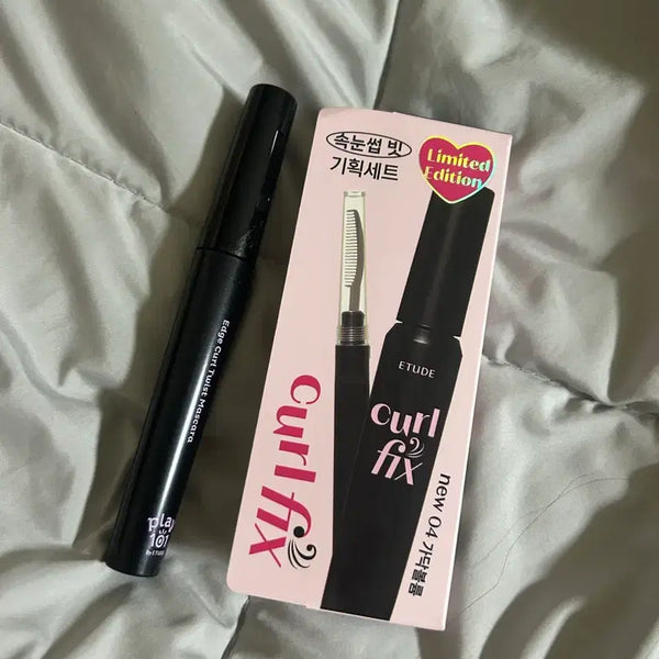 [BUNJANG] ETUDE Curl Fix Volume Mascara Limited Edition Set / 새상품) 에뛰드 컬픽스 04가닥 볼륨 마스카라 기획세트