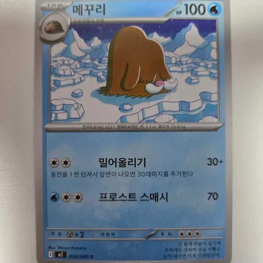 [BUNJANG] Mekuri Card 024/080 C / 메꾸리 카드 024/080 C