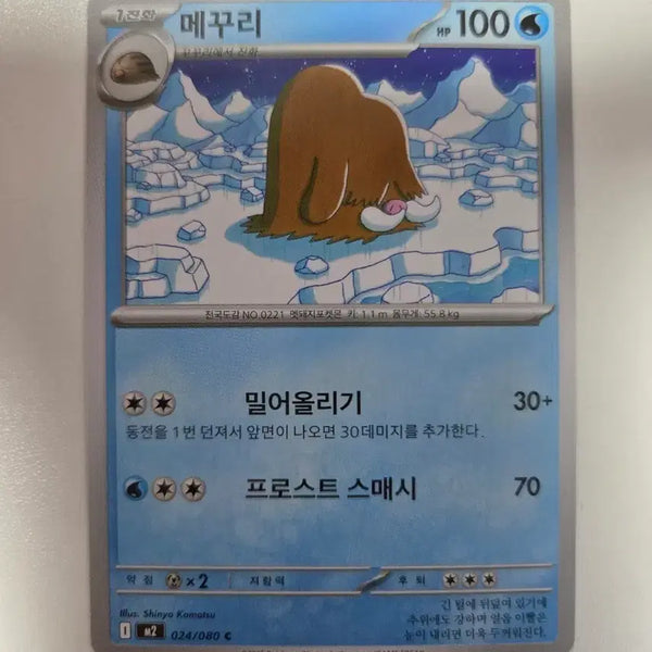 [BUNJANG] Mekuri Card 024/080 C / 메꾸리 카드 024/080 C