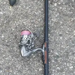 [BUNJANG] Fishing Rod, Reel, and Bobber Set / 낚시대 릴 찌 세트