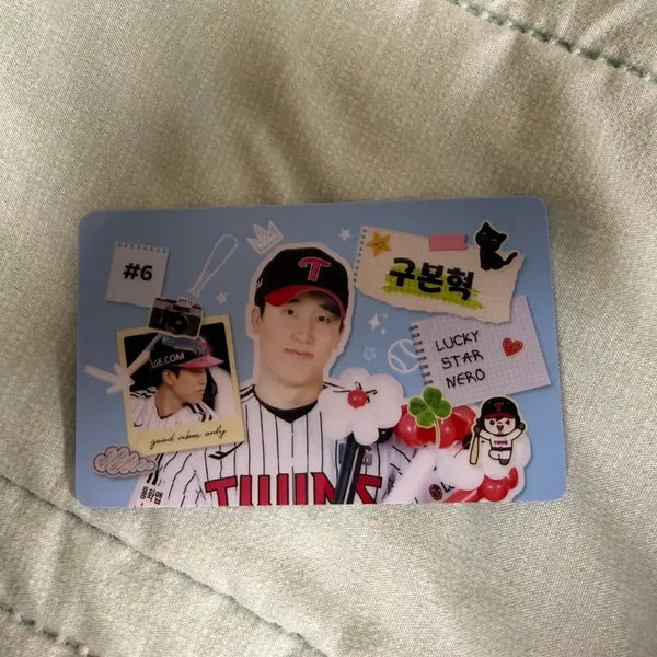 [BUNJANG] LG Twins August Photocard Gu Bon-hyeok / 엘지트윈스 8월 포카 구본혁