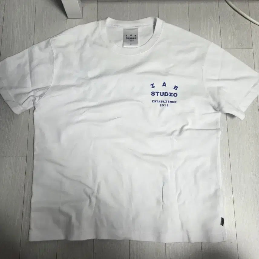 [BUNJANG] IAB STUDIO Short Sleeve T-Shirt White / IAB STUDIO 반팔 티셔츠 화이트